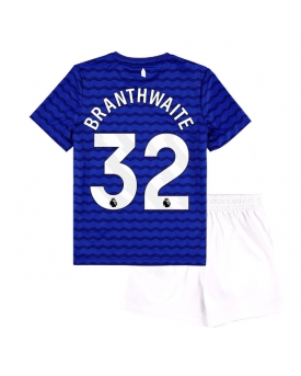 Billige Fotballdrakt Everton Jarrad Branthwaite #32 Replika Hjemmedraktsett Barn 2025-26 Kortermet (med bukser)